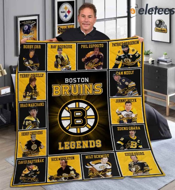 Bruins Legends Blanket