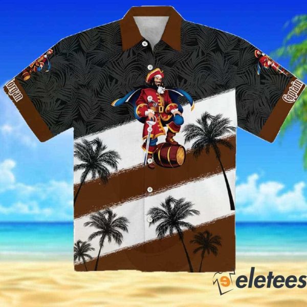 Captain Morgan Hawaiian Coconut Tree Shirt