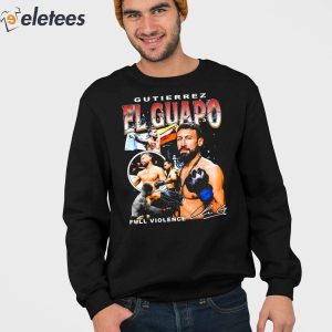 Chris Gutierrez El Guapo Full Violence Shirt 4