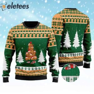 Christmas Cats Tree Ugly Christmas Sweater 2