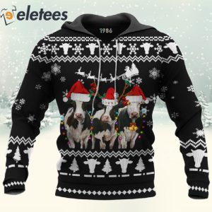 Christmas Cows 3D All Over Print Sweatshirt 3