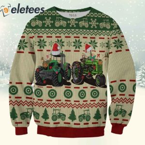 Christmas Farmer 3D All Over Print Sweatshirt 2