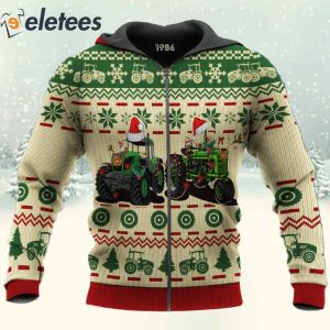 Christmas Farmer 3D All Over Print Sweatshirt 4