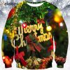 Christmas Lights Pine Tree Merry Christmas Ugly Sweater