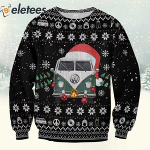 Christmas Van Car 3D All Over Print Christmas Sweatshirt 2