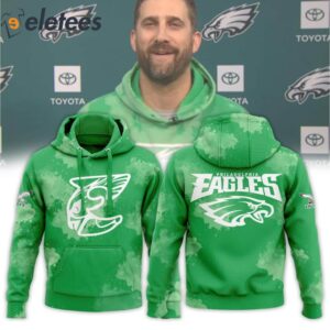 Coach Eagles Nick Sirianni Tie Dye Hoodie