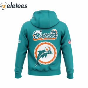 Coach Mike McDaniel Dolphins Throwback Hoodie Set1