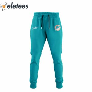 Coach Mike McDaniel Dolphins Throwback Hoodie Set3