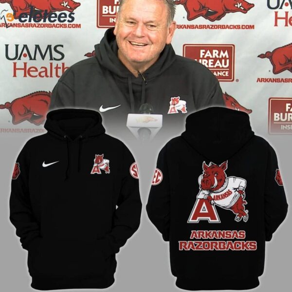 Coach Sam Pittman Arkansas Football Hoodie