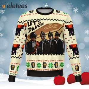 Coffin Dance Funny Knitted Ugly Christmas Sweater