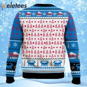 Coors Light One Piece Ugly Christmas Sweater 2