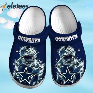 Cowboys Crocband Logo Clogs1