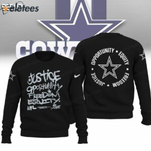 Cowboys Justice Opportunity Equity Freedom Shirt 2