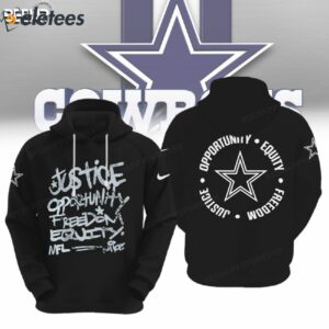 Cowboys Justice Opportunity Equity Freedom Shirt 3