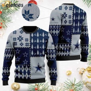 Cowboyss Full Size For Sale Best Christmas Gift For Cowboys Fans Knitted Ugly Christmas Sweater1