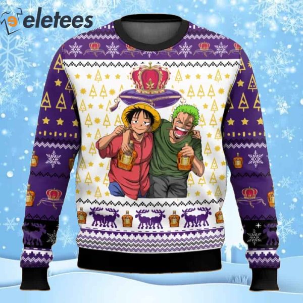 Crown Royal One Piece Ugly Christmas Sweater
