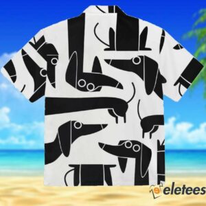 Dachshund Beach Hawaiian Shirt 2
