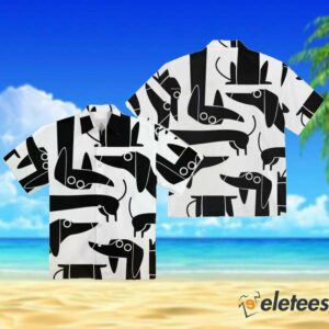 Dachshund Beach Hawaiian Shirt 3