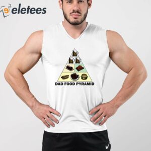 Dad Food Pyramid Shirt 3