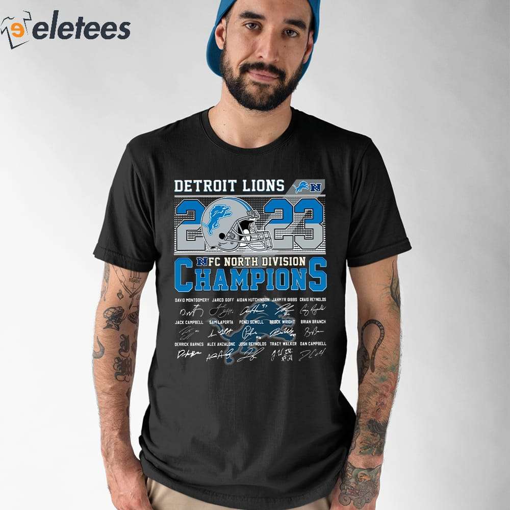 Detroit Lions NFC North Champions Gear, Official Detroit Lions