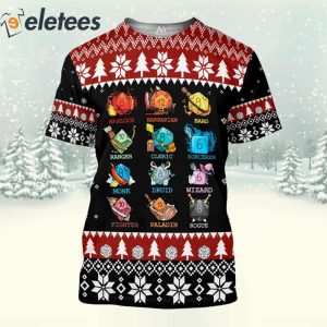 Dice Collection 3D All Over Print Christmas Sweatshirt