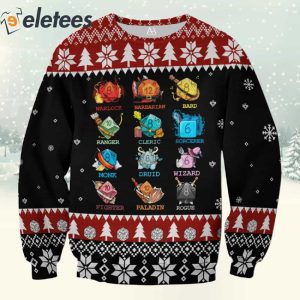 Dice Collection 3D All Over Print Christmas Sweatshirt 2