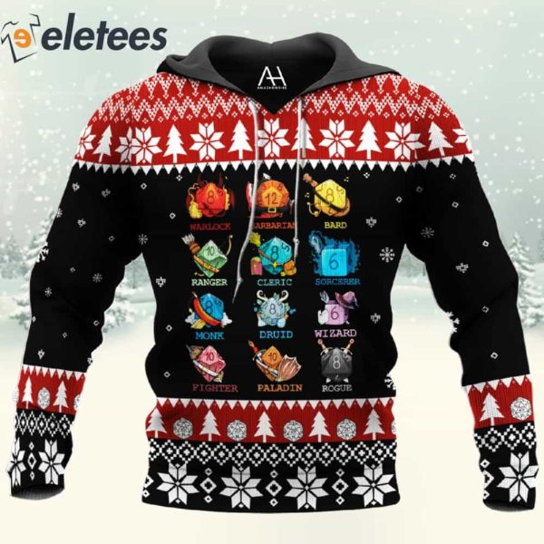 Dice Collection 3D All Over Print Christmas Sweatshirt