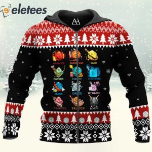 Dice Collection 3D All Over Print Christmas Sweatshirt 4