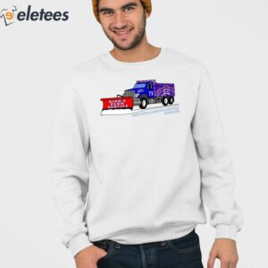 Dions Plow Service Clearing Lanes For Buffalo Since 2017 Shirt 2