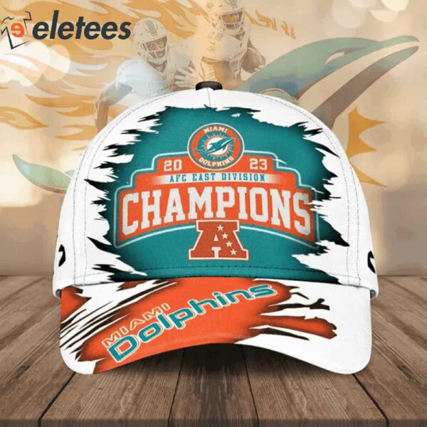 Dolphins 2023 AFC East Division Champions Cap