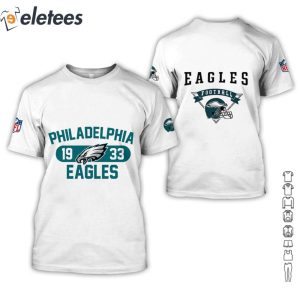 Eagles Football 1933 All Over Printed Hoodie 2