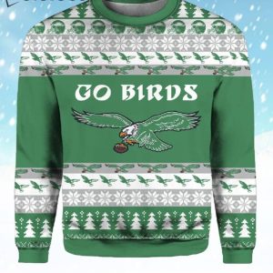 Eagles Go Birds Christmas Ugly Sweater