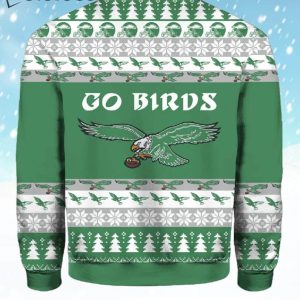 Eagles Go Birds Christmas Ugly Sweater 2