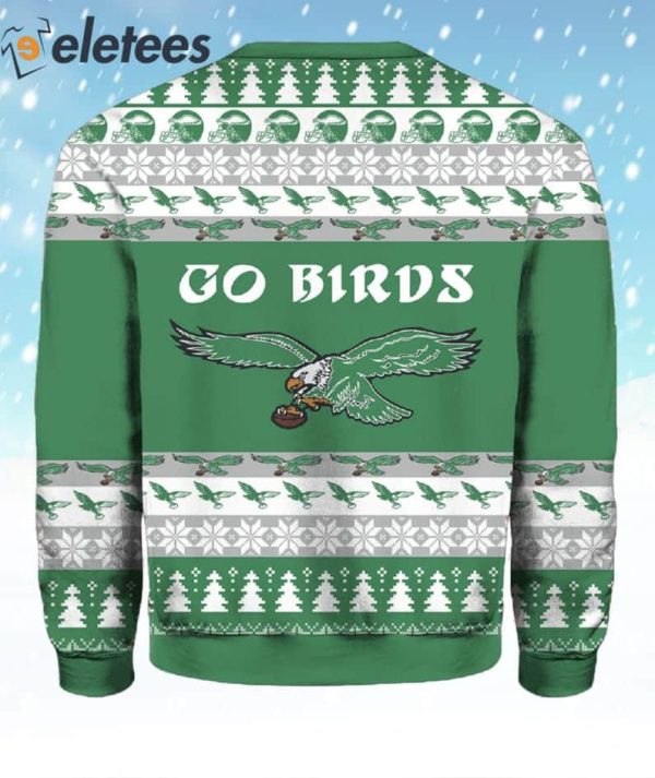 Eagles Go Birds Christmas Ugly Sweater