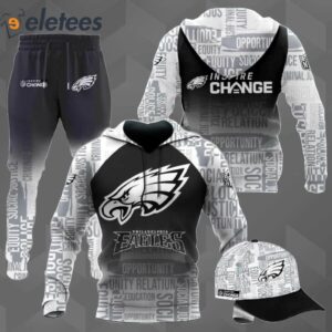 Eagles Inspire Change Hoodie Joggers Combo1