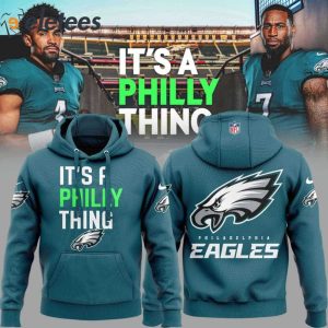 Eagles It's A Philly Thing Blue Green Hoodie