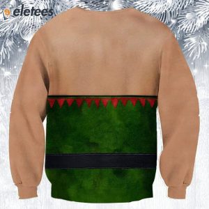 Elf Boobs Ugly Christmas Sweater 2