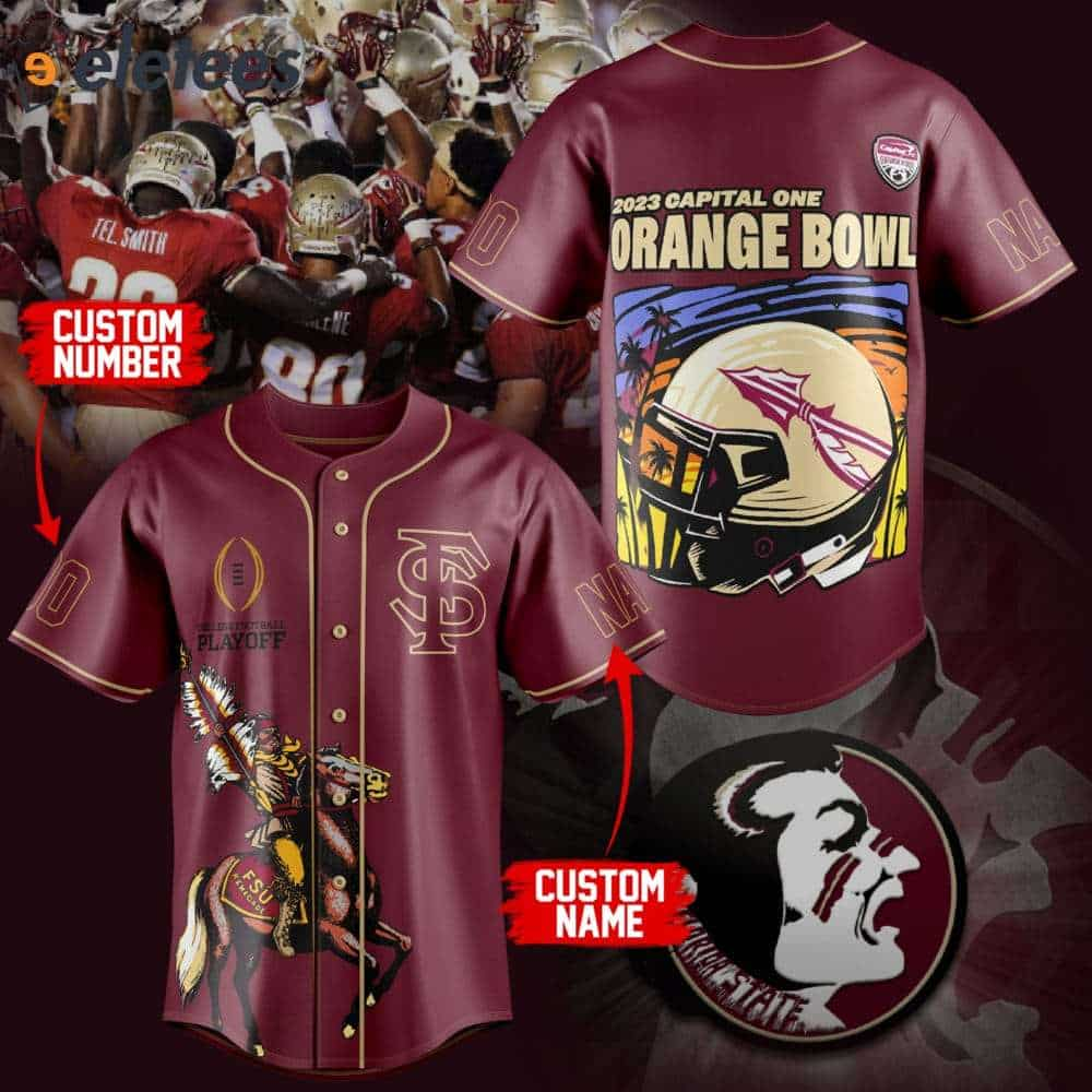 Custom clearance fsu jersey