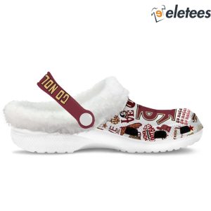 FSU Go Noles FLEECE CLOGS 2