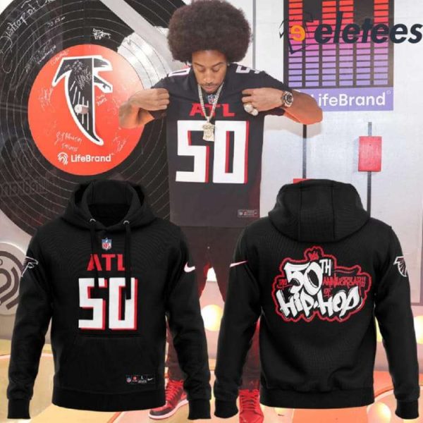 Falcons 50 Year Of Hip Hop Celebration Hoodie