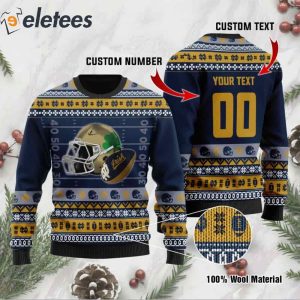 Fighting Irish Christmas Custom Knitted Ugly Christmas Sweater1