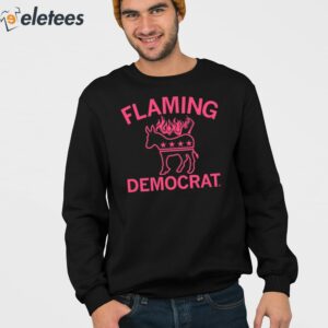 Flaming Democrat Shirt 3