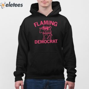 Flaming Democrat Shirt 4