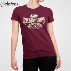 Acc deals championship shirts