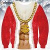 Gold Chain Dollar Ugly Christmas Sweater