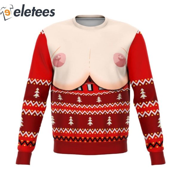 Got Tits Knitted Ugly Christmas Sweater