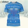 Happy Hanukkah 3D All Over Print Christmas Sweatshirt