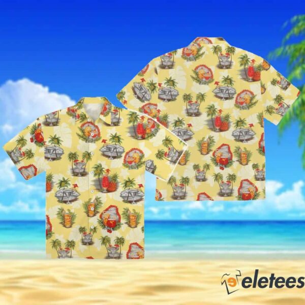 Hilo Hattie Tropical Martini Hawaiian Shirt