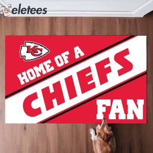 Home Of A Chiefs Fan Doormat1