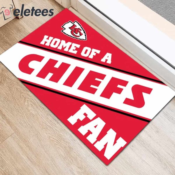 Home Of A Chiefs Fan Doormat